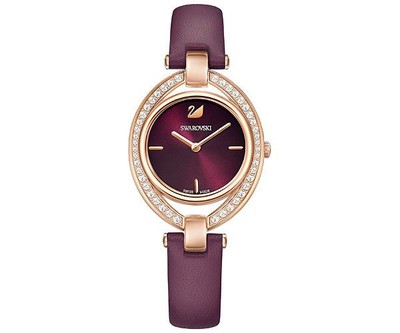 red swarovski watch