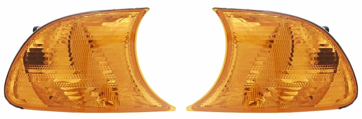 Clignotants avant orange BMW E46 pour remplacer des feux cassés de M3