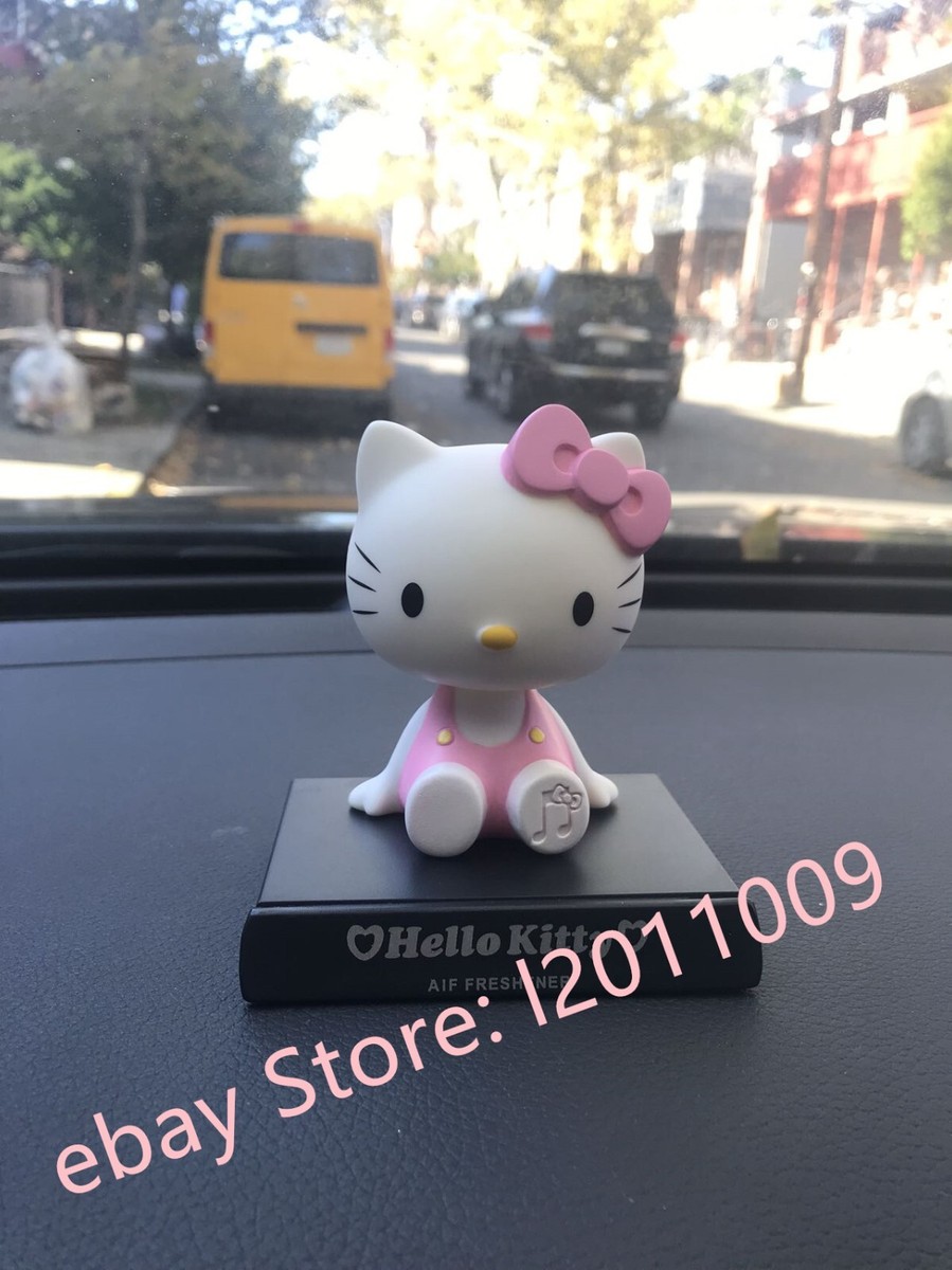 Cute Pink Hello Kitty Bobble Heads Figure Car & Home Decor Toys