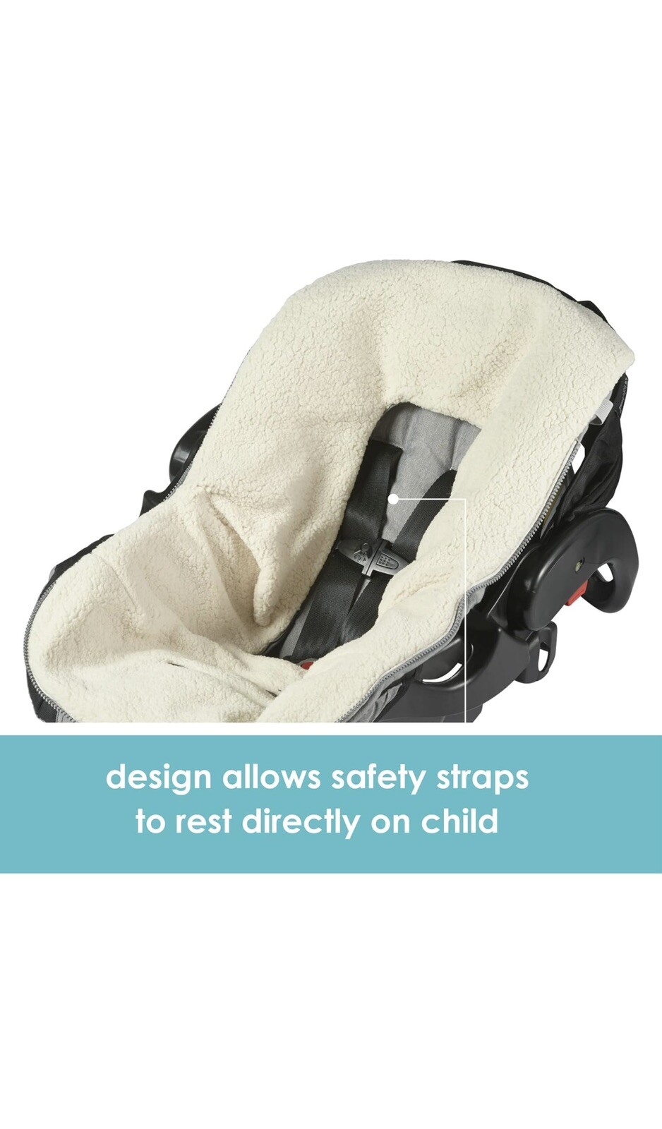 JJ Cole Bundle Me Car Seat Cover INSTITUTO TECNOLÓGICO DE CHINÁ