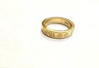 Chrome Hearts Authentic 22 K Gold signature FU ring — photo 4