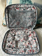 NEW Vera Bradley ZEN GRAY Lighten up Wipes Pouch  35 