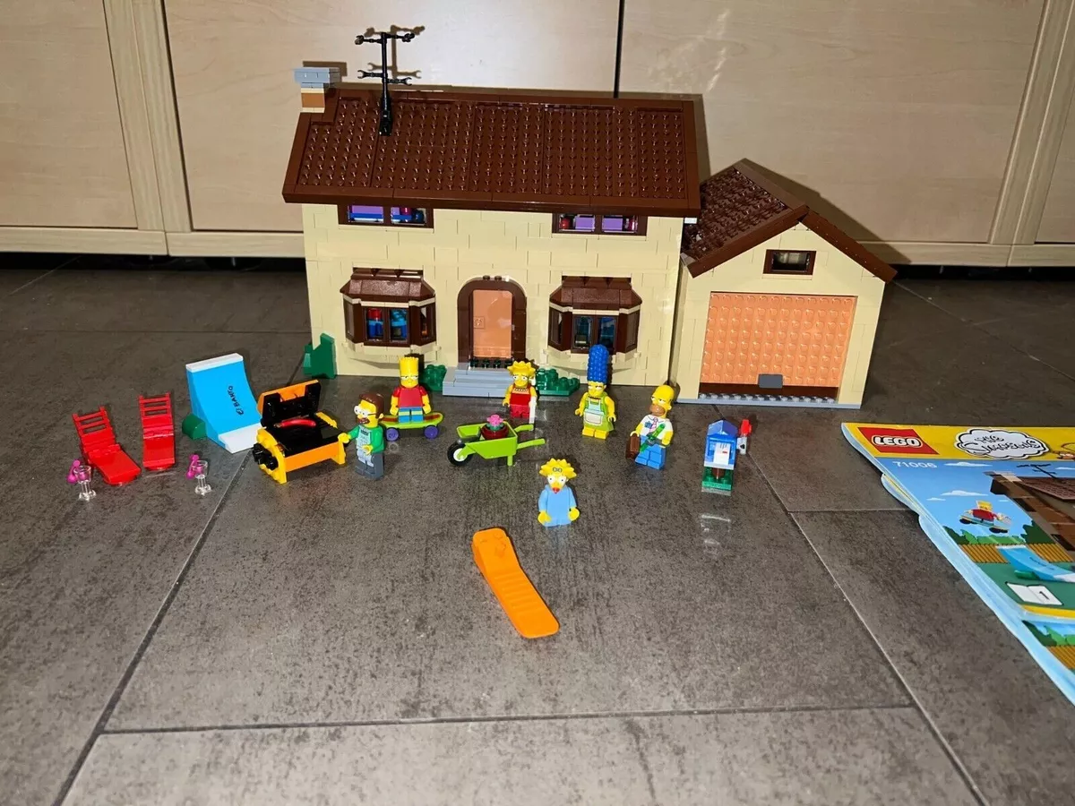 LEGO The Simpsons 71006 The Simpsons House with instructions, RARE