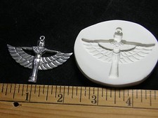 Goddess - Egyptian Goddess Mut Polymer Clay Mold (#MD1015)