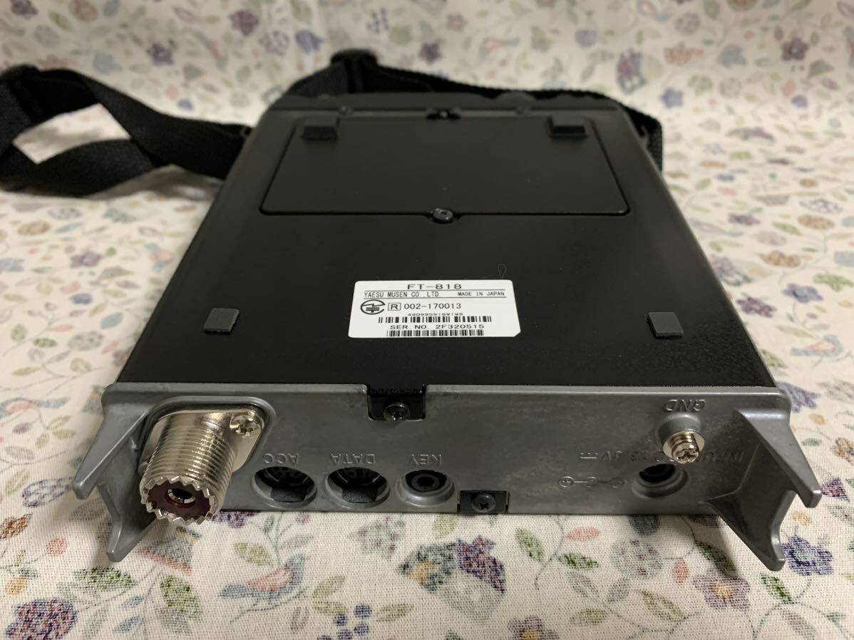 YAESU FT-818ND Radio Band All Mode Transceiver HF/50/144/430MHz Used