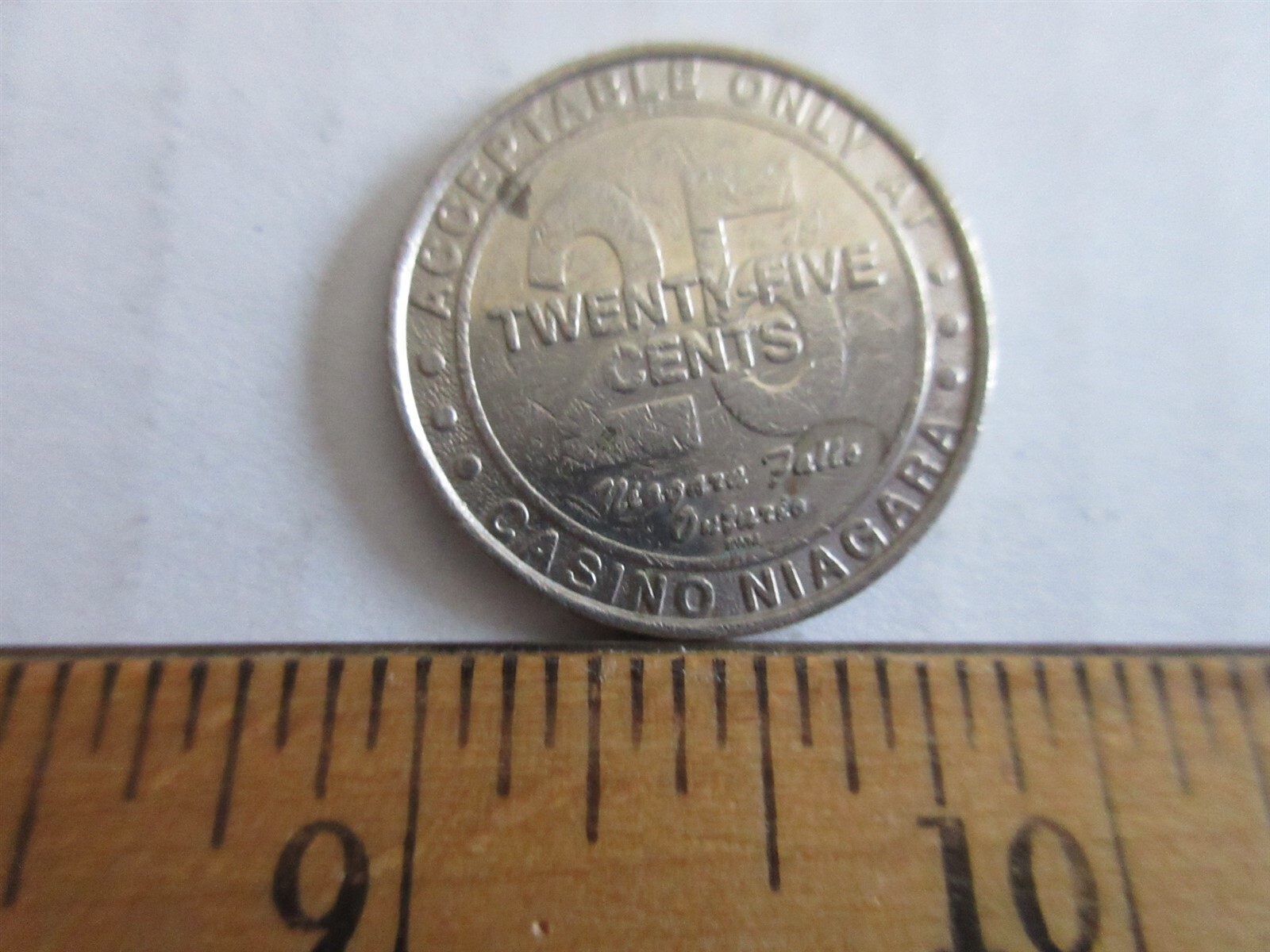 Casino Niagara 25 cents Casino Gaming Token Coin Niagara Falls eBay