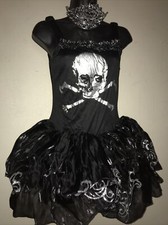 PRIMA ZOMBERINA 2 Piece XL 12-14 ZOMBIE BALERINA CHILD HALLOWEEN PARTY COSTUME