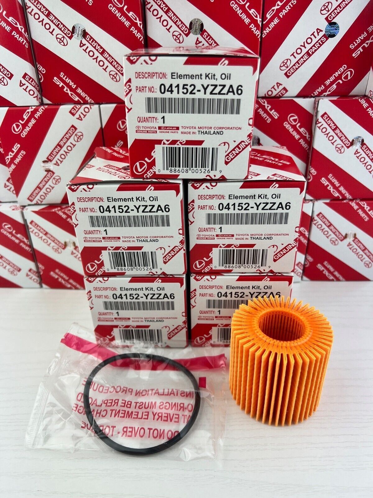 Set Of 5 04152-yzza6 For Toyota Corolla Prius Scion Im Xd
