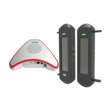 HTZSAFE Solar Wireless Driveway Alarm System  1/2 Mile Long Transmission Range