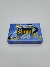 Memorex MP120-8 8mm Video Cassette 120 min NEW SEALED UNUSED MP