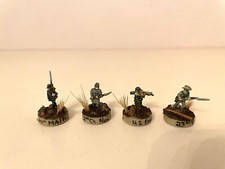 4 Vintage 1970-80's US Civil War 15mm painted figures Sharpshooter Virginia Grey