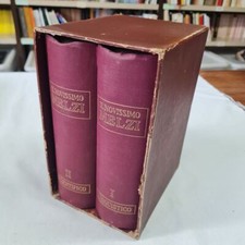 (Vallardi) Il novissimo MELZI linguistico e scientifico 1955 Cofanetto 2 vol.