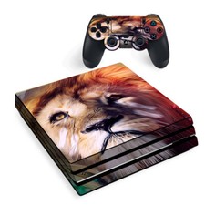 PS4 Pro Console Skins Decal Wrap ONLY - Lion face