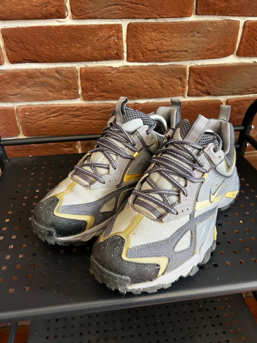 Nike‎ ACG Y2K Running Shoes Mens 8.5 Grey Gold Vintage 2005 311871-471 Nike × Nike ACG × Vintage Y2K Nike ACG Avlord Running Series  main image 3