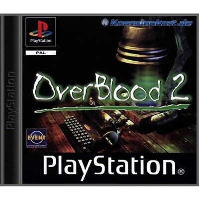 PS1 / Sony Playstation 1 Spiel - OverBlood 2 JAP mit OVP sehr guter Zustand