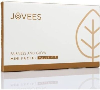 JOVEES Fairness and glow mini facial kit (5 x 12.6 g) (100 g) free shipping