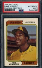 Dave Winfield Cards, Rookie Cards and Autographed Memorabilia Guide 45