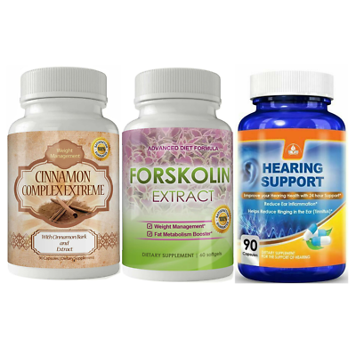 Hearing Support Cinnamon Bark Forskolin Weight Loss Fat Burner