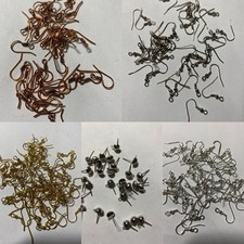 Surgical Stainless Steel Ear Wires With Coil And Ball Earrings 20pc ro 40pc