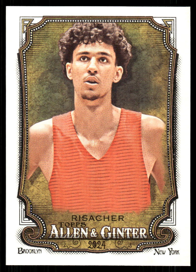 Zaccharie Risacher 2024 Topps Allen & Ginter #245 FREE SHIPPING StackedPacks