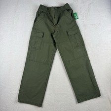 NWT Gap Kids Size 10 Large Pants Cargo Elastic Waist Green Pockets New with Tags