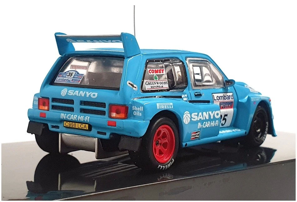 Modelos Ixo escala 1/43 RAC362B-LQ - MG Metro 6R4 RAC Rally 1986 - azul Foto 2 de 4