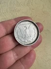 Spooned (mechanically altered) 1889 Morgan Silver Dollar $1 90% Silver US Coin