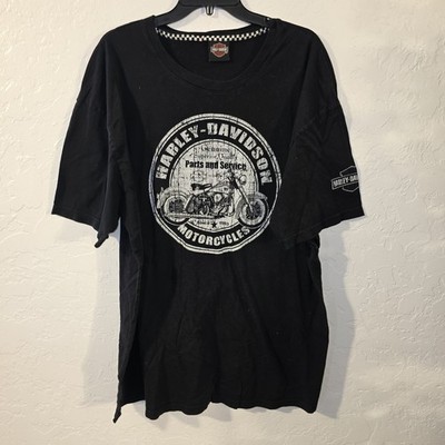 Harley-Davidson Shirt Mens 3XL Black Beartooth Bear Billings Montana 2009 Dealer