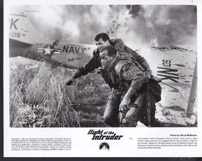 Danny Glover Brad Johnson FLIGHT OF THE INTRUDER 1991 original photo 53130