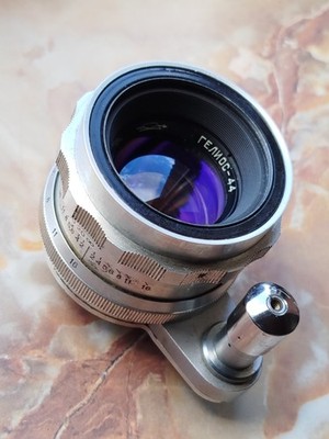 KMZ Helios -44 Silver 58mm f/2 13 blades Start mount USSR Lens