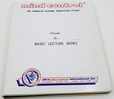Jose Silva Mind Control American Dynamic Meditation System 1976 Series BINDER