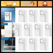 Wireless Window  Door Alarm System, 10 Pack, Personal Security Chime