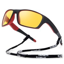 Polarized Night Vision Driving Glasses Anti Glare for Men Women for Nighttime...