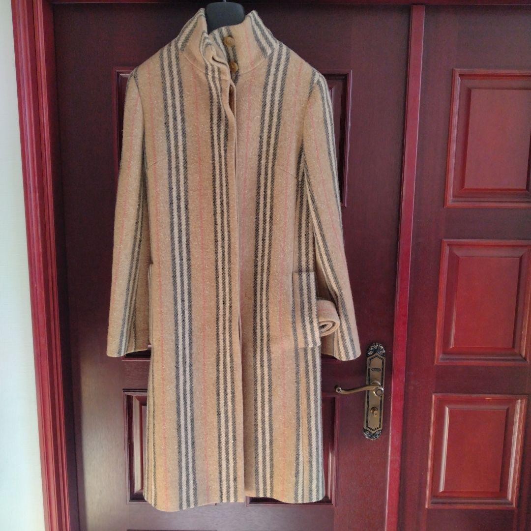 Burberry   Nova Check Wool Coat
