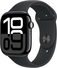Apple Watch 10 GPS Alu Jet Black 46mm A2999 Diamond Black Sp. Band M/L