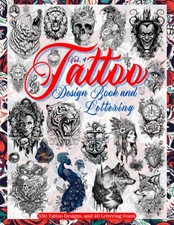 Tattoo Design Book and Letteri - VERY GOOD