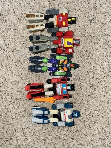 TRANSFORMERS G1 (1990) Lot of 5 Action Masters Figures vintage