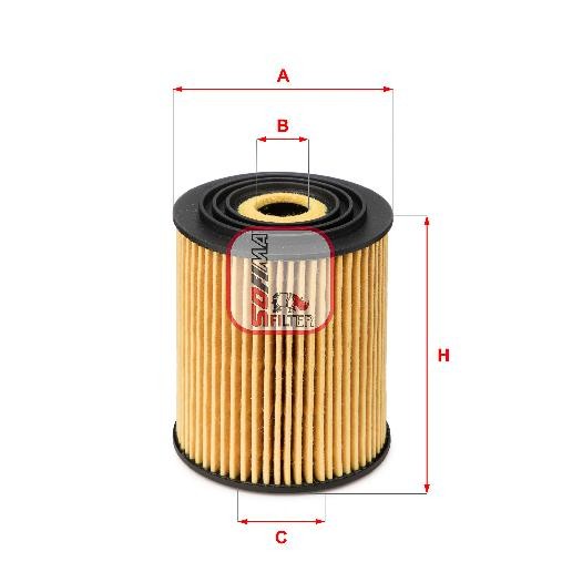 ÖLfilter FüR Fiat Linea 110 323 1.6 11 Bis 26 Sofima Original Teil-image