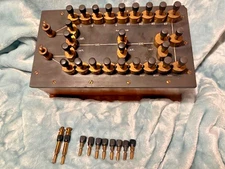 Antique Central Scientific Resistance Decade Box