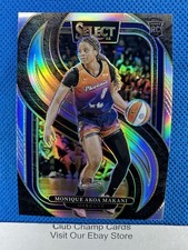 2025 #156 Monique Akoa Makani Panini Select WNBA Premier Silver Prizm Mercury RC