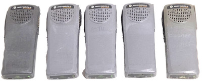 LOT OF 5 - MOTOROLA XTS1500 h66ucc9pw5bn TWO WAY RADIO AS IS /UNTESTED