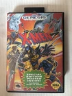 Vintage Sega Genesis X-Men Video Game 1993 Instructions And Case No Poster