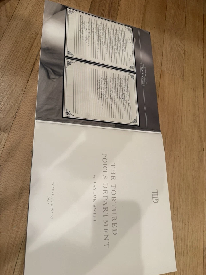 Tortured Poets Department-Limited Phantom Clear Vinyl by Swift, Taylor - Image 2 of 2