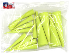 Mess Stopper  Hydraulic Oil Service Plugs, 4 Medium, 10 Small Sizes, Round