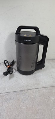 Philips Viva Collection HR2204 Soup Maker 10-in-1 Hot Cold Blender w Power Cable