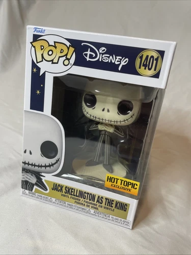 Funko Pop! Vinyl 🔥 Disney - Jack Skellington as the King - Hot Topic