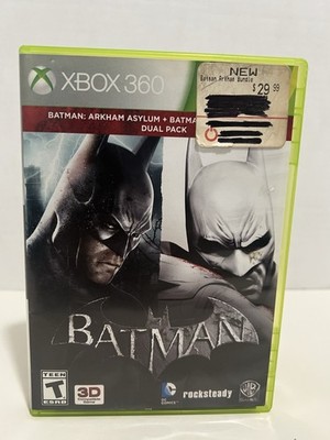 Batman: Arkham Asylum and Batman: Arkham City Dual Pack (Xbox 360, 2013)