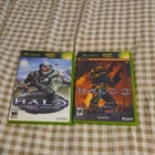 New ListingHalo 1 Combat Evolved and Halo 2 Original Xbox - Xbox 360 Compatible - Complete