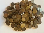 Lot of 350 Indian head Penny.  1880 - 1908. G-VG. Searched