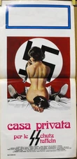 Casa privata per le SS (Schultz Staffeln) Mattei Locandina Italia 1977 33x70 cm.